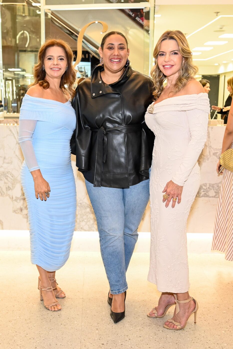 Sara Sandes, Roberta Badaró e Sany Sandes