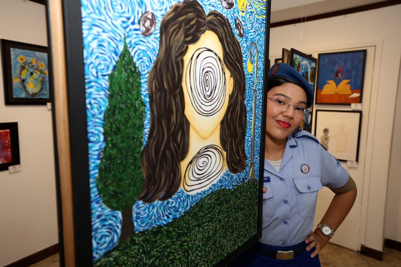 Estudantes do Subúrbio de Salvador transformam sentimentos em arte em exposição no Pelourinho