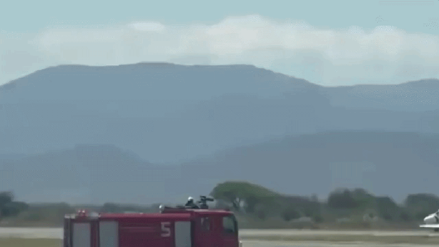 Avião da Embraer atinge zebra, e piloto faz pouso de emergência ‘de barriga’; vídeo