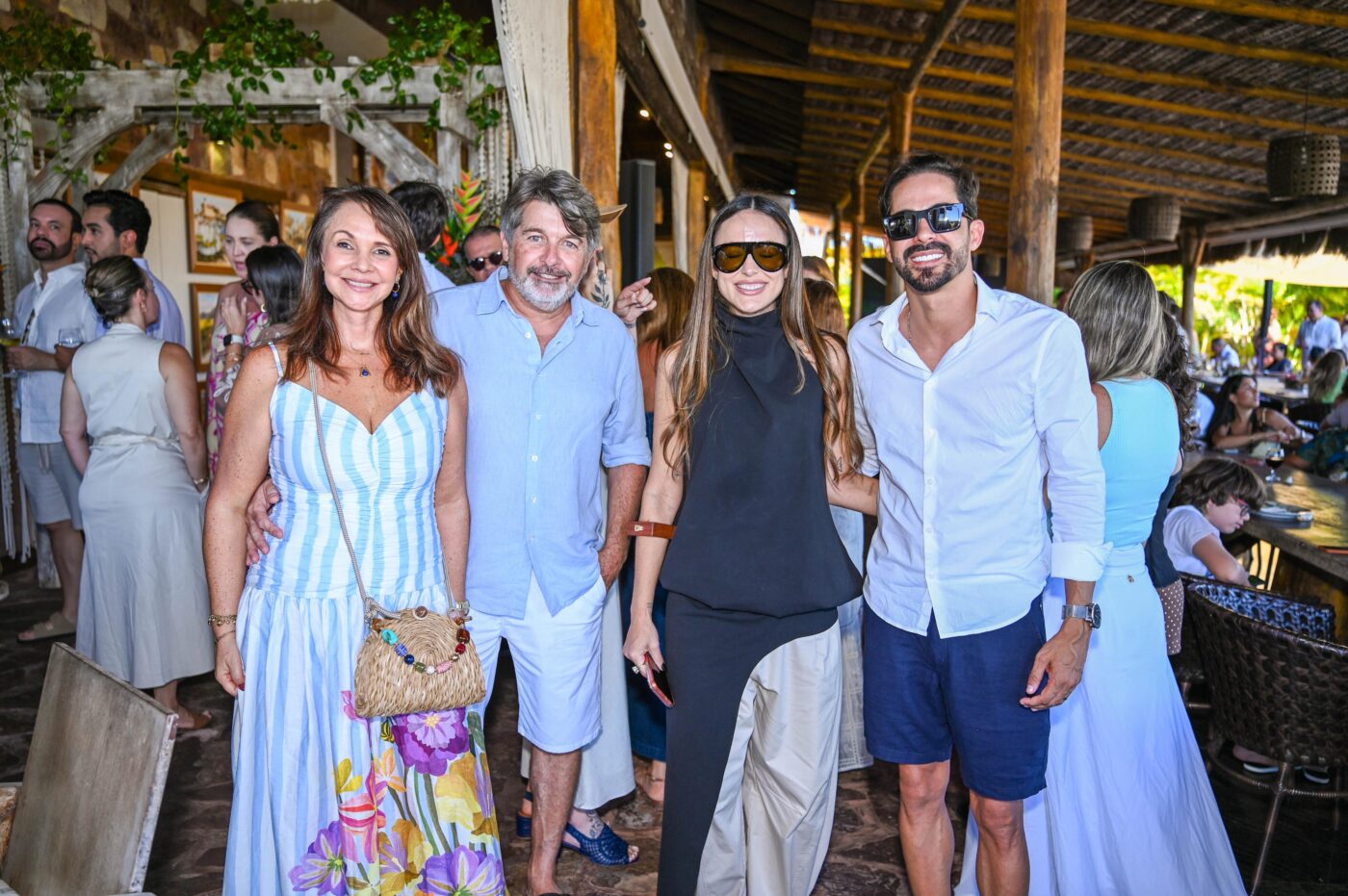 Tuca, Ângelo Chaves, Milena Carneiro e Thiago Canário