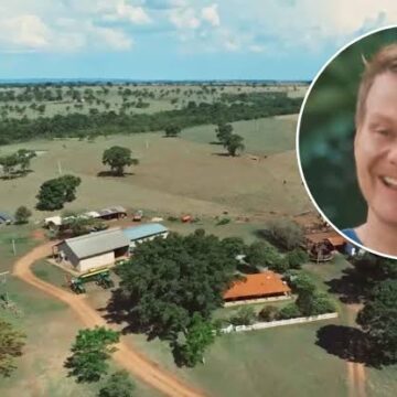 Fazenda de 14 mil hectares de Michel Teló tem casa na árvore e vira refúgio para a família