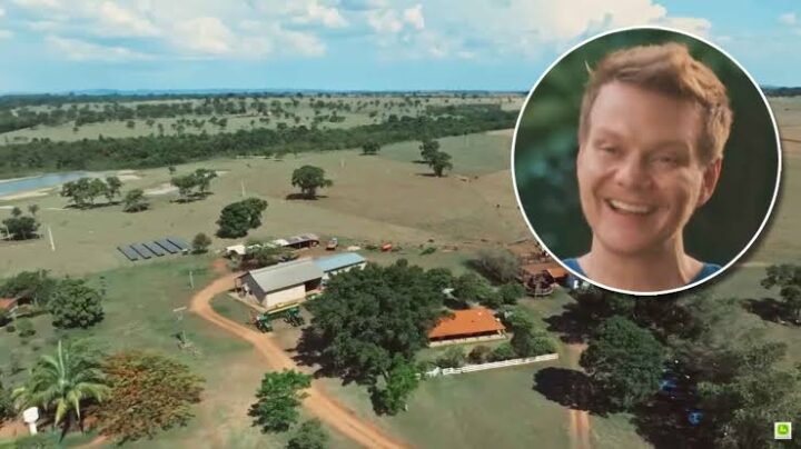 Fazenda de 14 mil hectares de Michel Teló tem casa na árvore e vira refúgio para a família