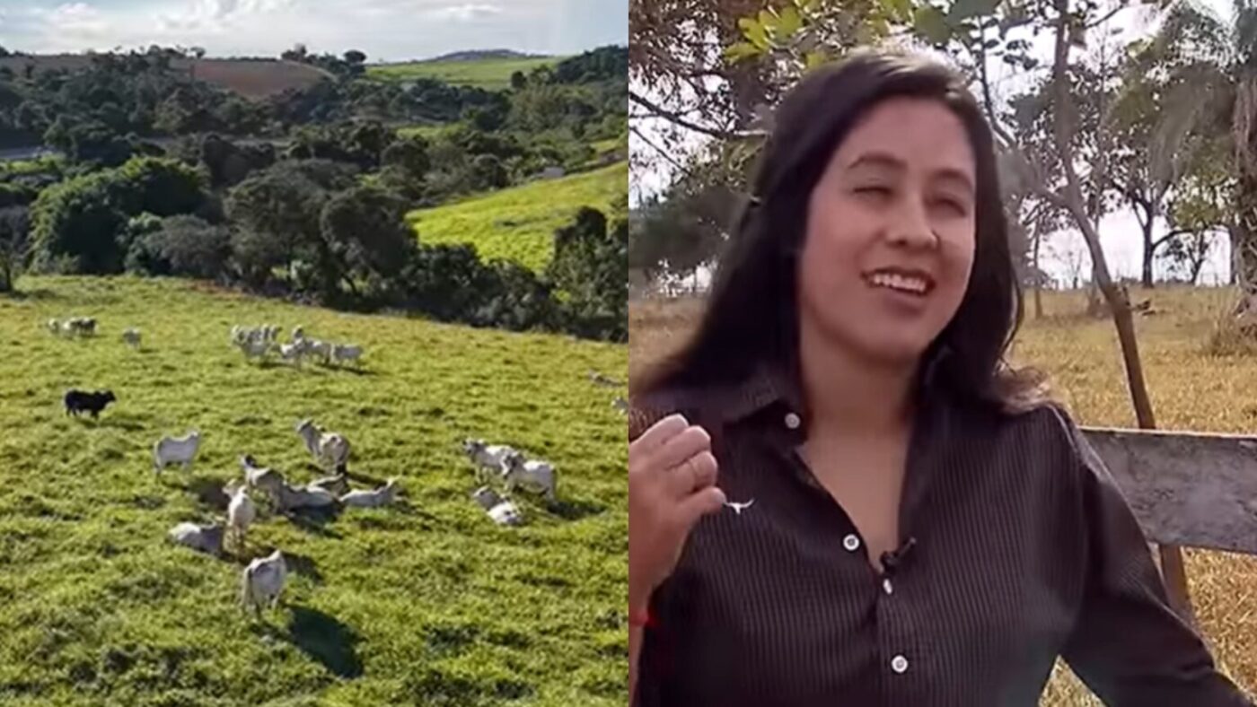 Aos 35 anos, filha de cantor toma conta de fazenda do pai usada pela família como refúgio em Goiás