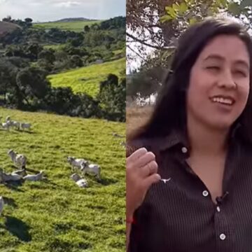 Aos 35 anos, filha de cantor toma conta de fazenda do pai usada pela família como refúgio em Goiás