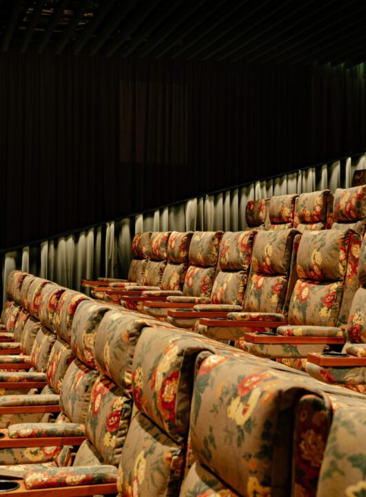 Novo cinema de rua em São Paulo tem projeto de Isay Weinfeld e poltronas floridas