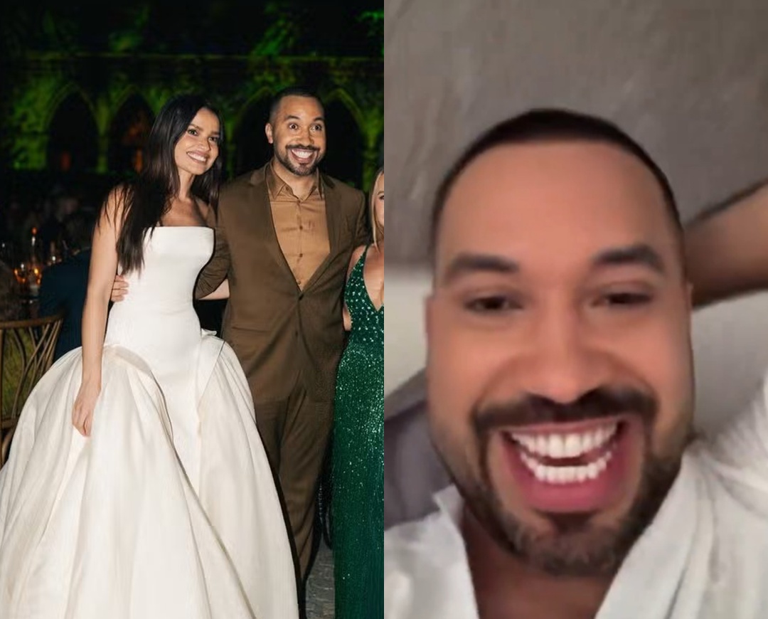 Gil do Virgor confessa que levou “marmita” do casamento de Juliette: ‘Roubei tanto docinho’