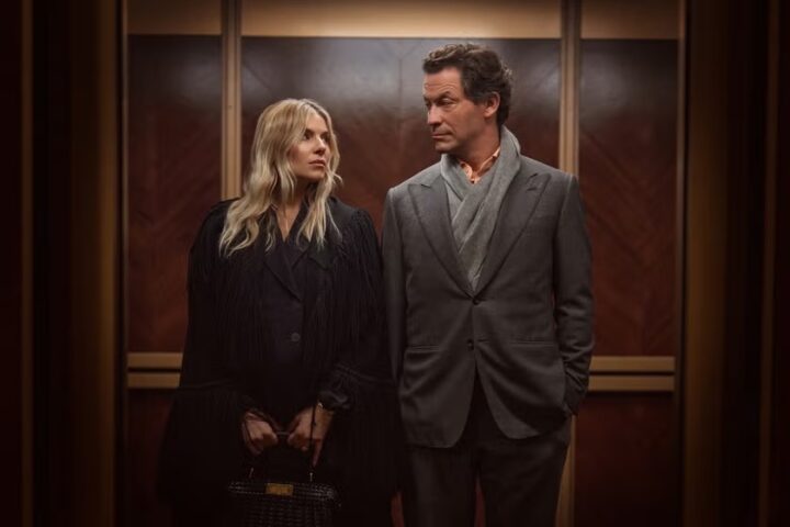 ‘Guerra’: nova série da HBO Max traz Sienna Miller e Dominic West em divórcio bilionário
