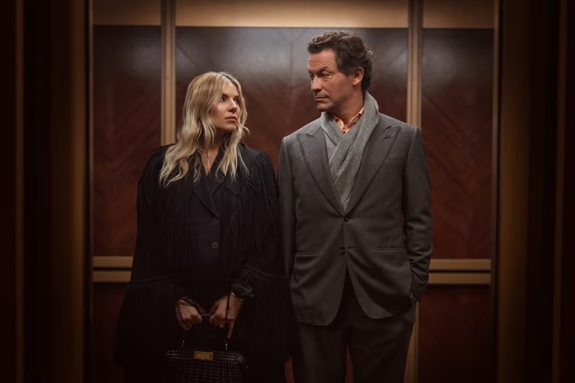 ‘Guerra’: nova série da HBO Max traz Sienna Miller e Dominic West em divórcio bilionário