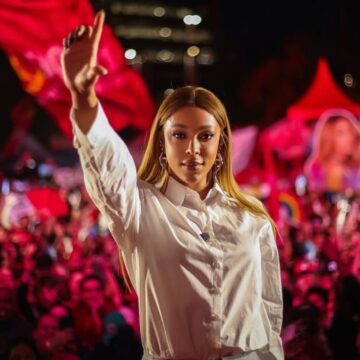 Deputada Erika Hilton participa de ato político em Salvador nesta quarta (21)