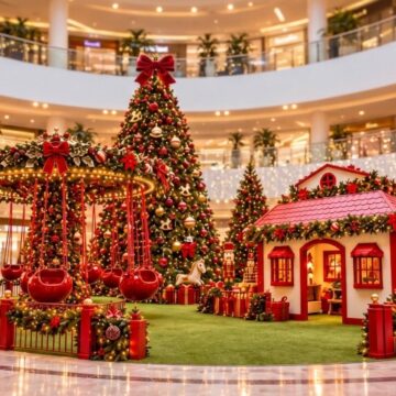 Shopping de Salvador terá Natal com árvore de 10 metros, brinquedos clássicos e parque inflável gigante