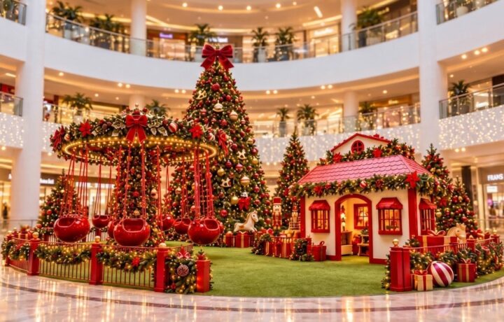 Shopping de Salvador terá Natal com árvore de 10 metros, brinquedos clássicos e parque inflável gigante