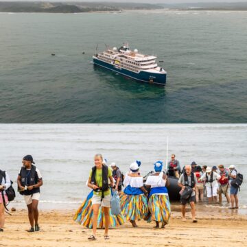 Itacaré recebe cruzeiro de luxo internacional com mais de 150 turistas