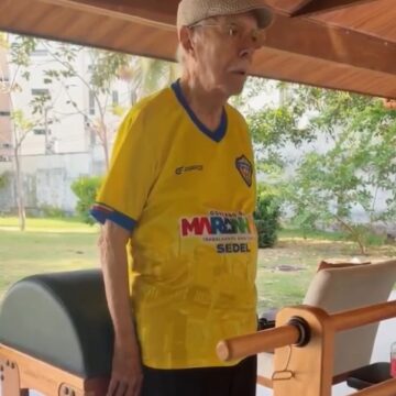 Aos 96 anos, José Sarney retoma rotina de exercícios físicos após internação