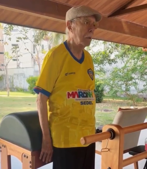 Aos 96 anos, José Sarney retoma rotina de exercícios físicos após internação