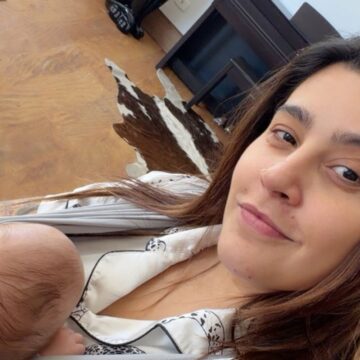 Lauana Prado celebra dois meses do filho e se declara: “Não tinha como Deus me abençoar mais”