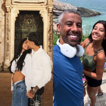 Aos 18 anos, filha de Leo Moura anuncia gravidez e emociona ex-jogador: ‘Que nunca faltem amor’