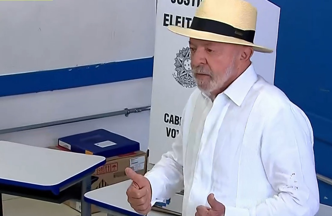 Presidente Lula vota em São Bernardo do Campo, em São Paulo
