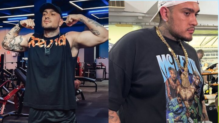 MC Binn rebate críticas após atingir 99 kg: ‘Mounjaro não vai à academia’