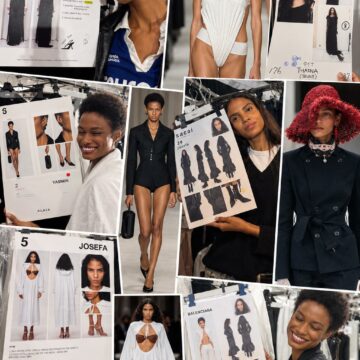 Modelos baianas desfilaram para Dior, Balenciaga, Lacoste e outras grifes na temporada internacional de moda