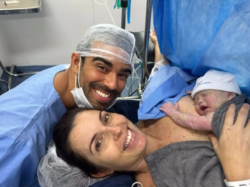 Nasce a segunda filha da apresentadora Thaic Carvalho