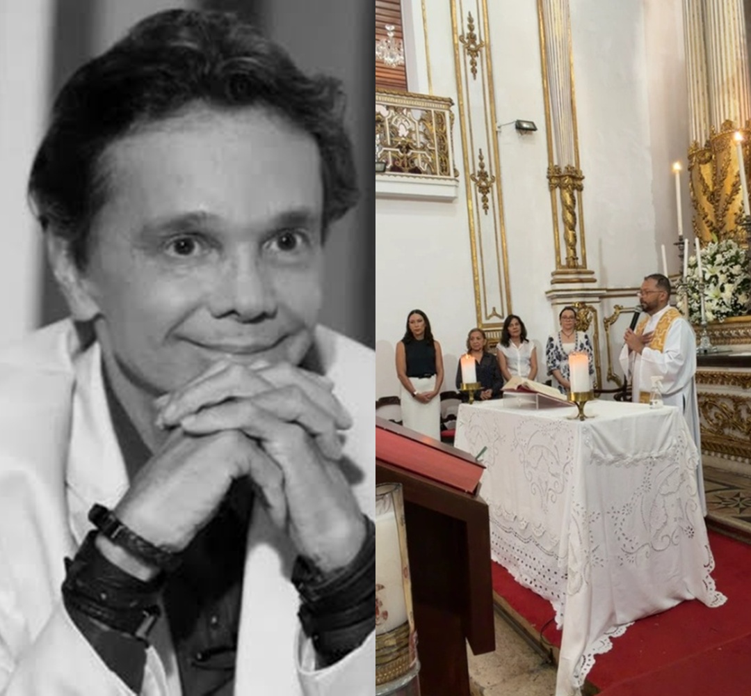 Missa de sétimo dia de Netinho reúne amigos e familiares no Santuário do Bonfim