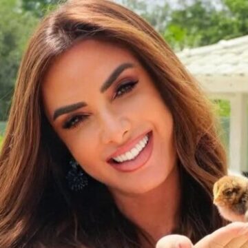 Aos 40 anos, Nicole Bahls tem sítio com heliponto e abriga animais com nomes de jogadores de futebol