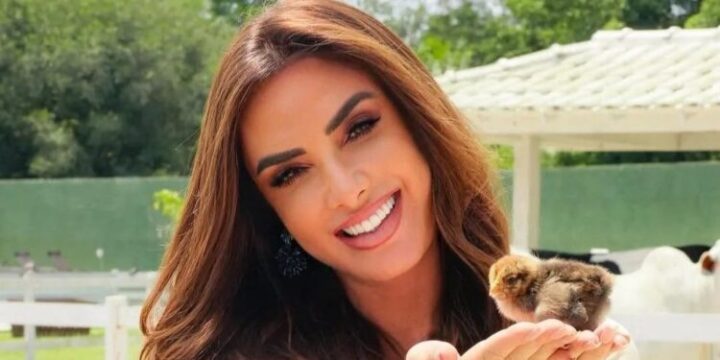 Aos 40 anos, Nicole Bahls tem sítio com heliponto e abriga animais com nomes de jogadores de futebol