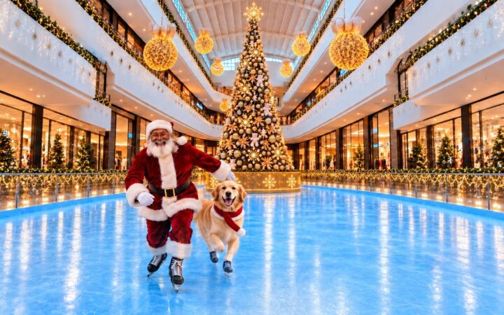 Shopping em Lauro de Freitas inaugura Natal 2026 com pista de gelo de quase 300 m² e espetáculo gratuito