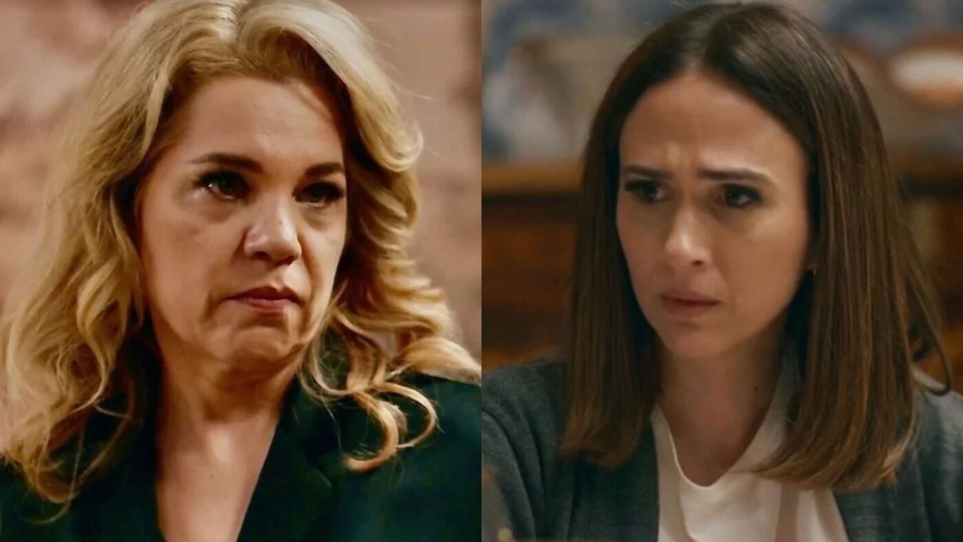 Brigitte descobre que foi roubada por Pilar e prepara reviravolta em ‘Quem Ama Cuida’