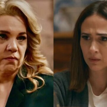 Brigitte descobre que foi roubada por Pilar e prepara reviravolta em ‘Quem Ama Cuida’