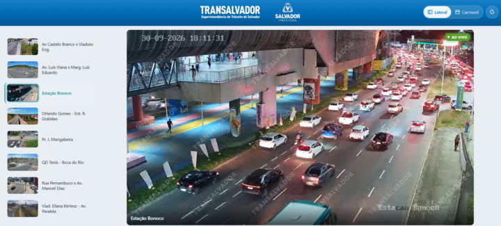 Motoristas já podem acompanhar trânsito de Salvador em tempo real; veja como