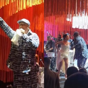 Psirico agita casamento de Juliette e chama Anitta ao palco; assista