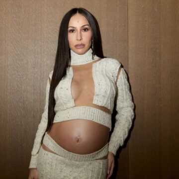 Grávida, Sabrina Sato surge em Paris com look de R$ 35 mil para show de Céline Dion