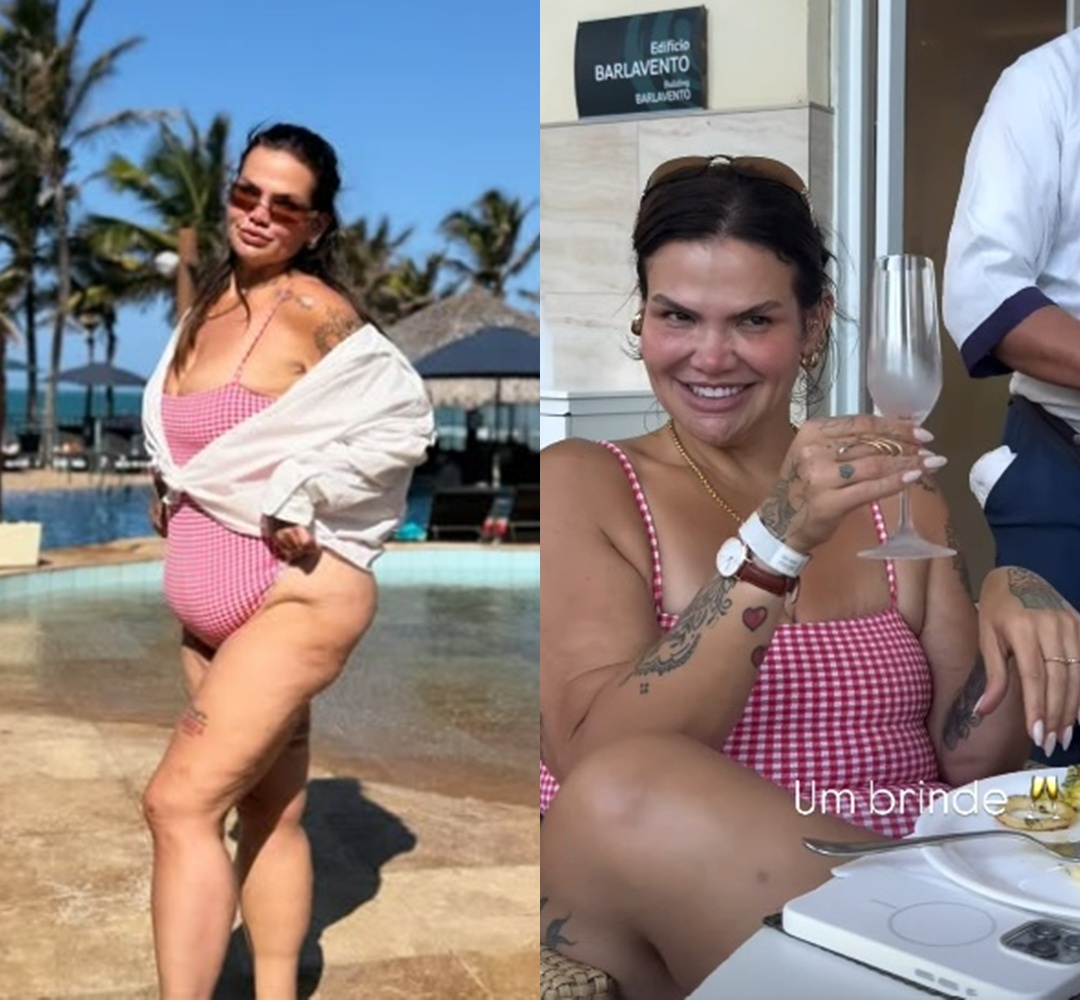 Solteira, Thais Carla curte resort de luxo em Fortaleza antes de aniversário; veja fotos