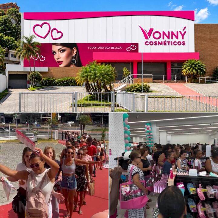 Nova loja de cosméticos é inaugurada no antigo espaço da Le Biscuit, na Bonocô, e atrai fila de clientes