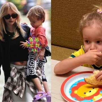 Neta de Xuxa faz penteado inusitado no irmão gêmeo e diverte a mãe: “Ficou a cara”